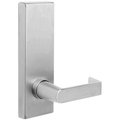 Dorma Escutcheon R Lever Trim, Passage Function, 630 Stainless Steel YR23-630